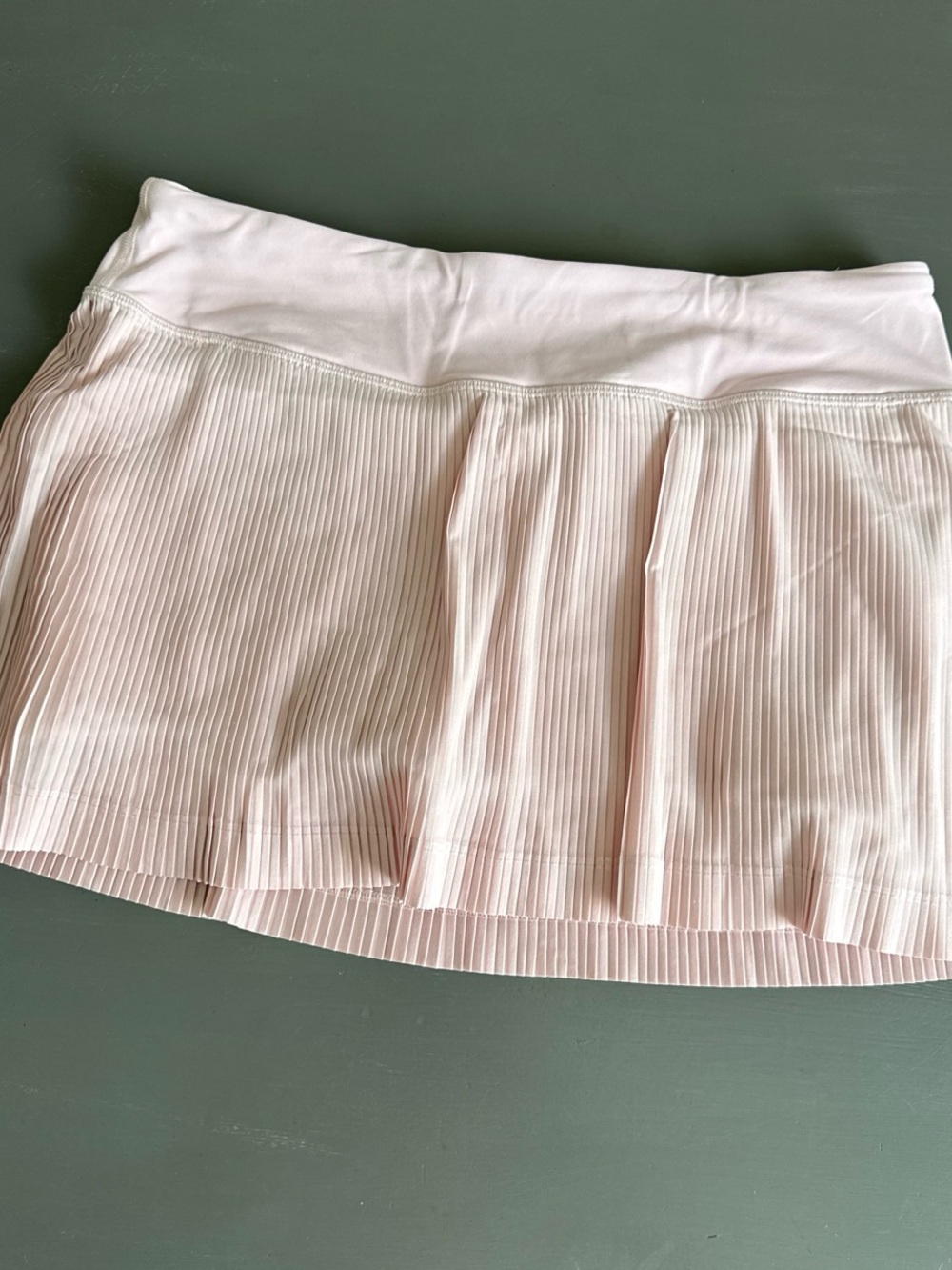 lululemon athletica Light Pink Pleated Athletic Mini Skirt